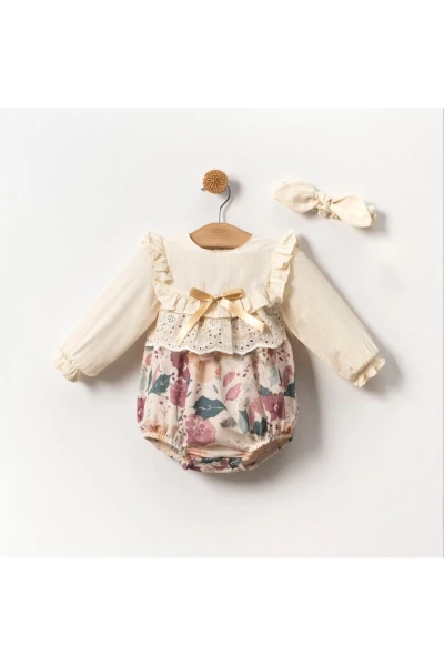 Mandy Kız Bebek Romper - MÜRDÜM