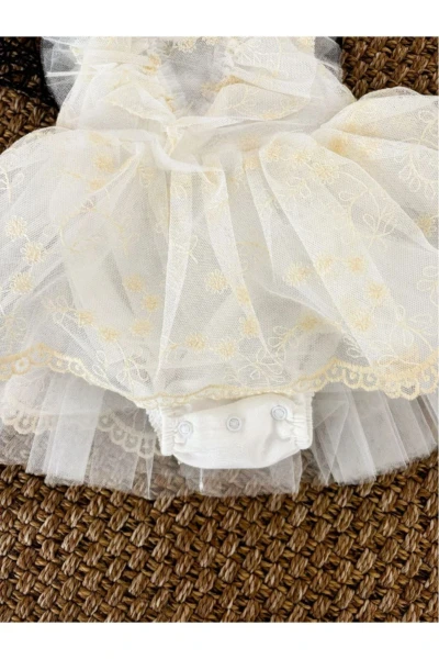 Dream Kız Bebek Romper - EKRU