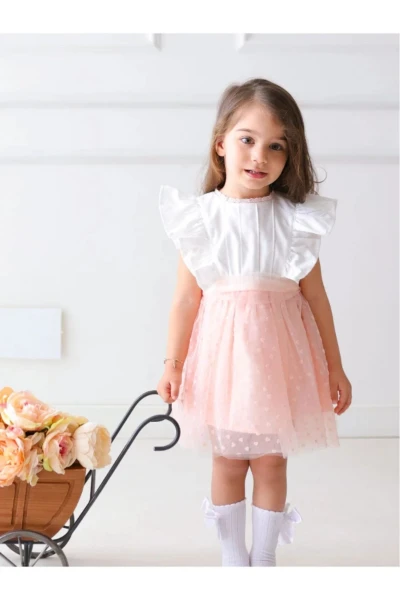 Heart Kız Çocuk Elbise - SOMON